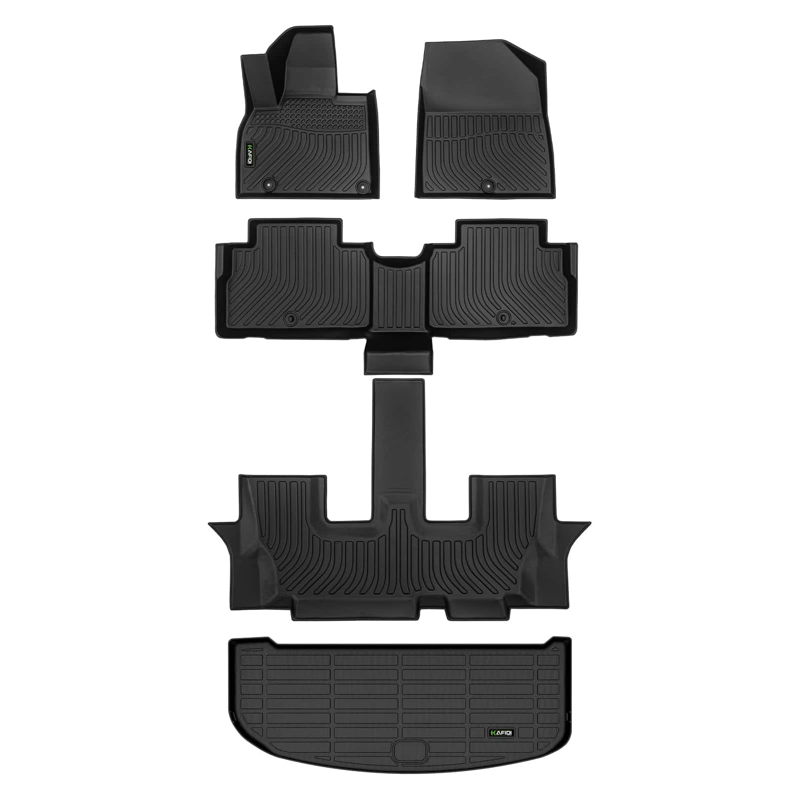 Juego de tapetes para pisos y protector de maletero HAFIDI