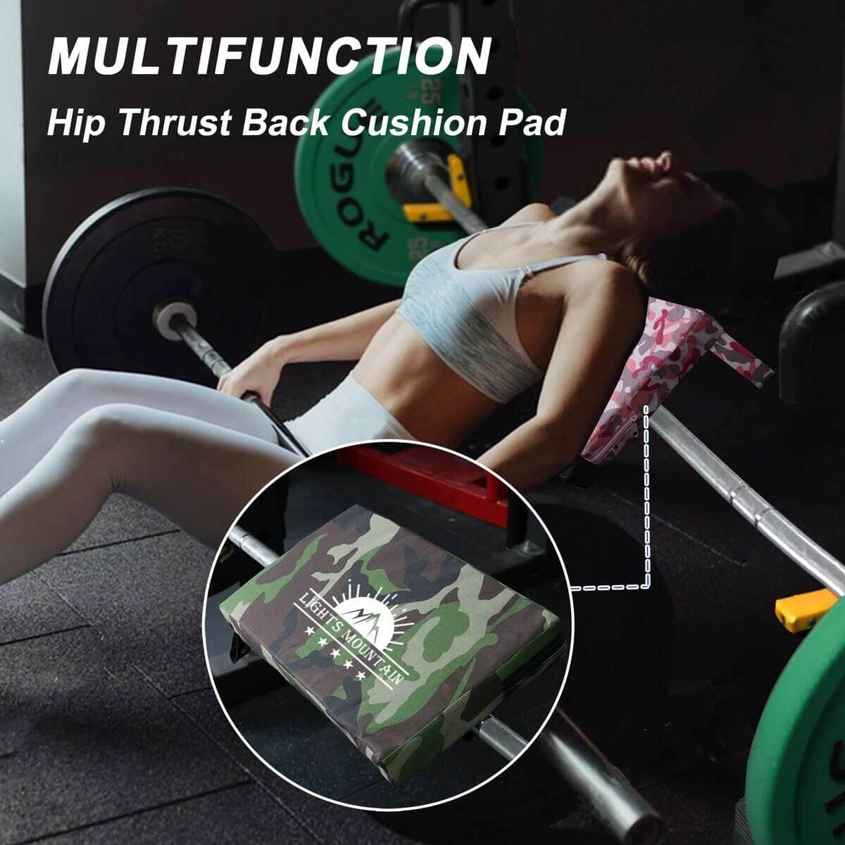 Almohadilla Cuadrada para Hip Thrust Lights Mountain - - Imagen 6