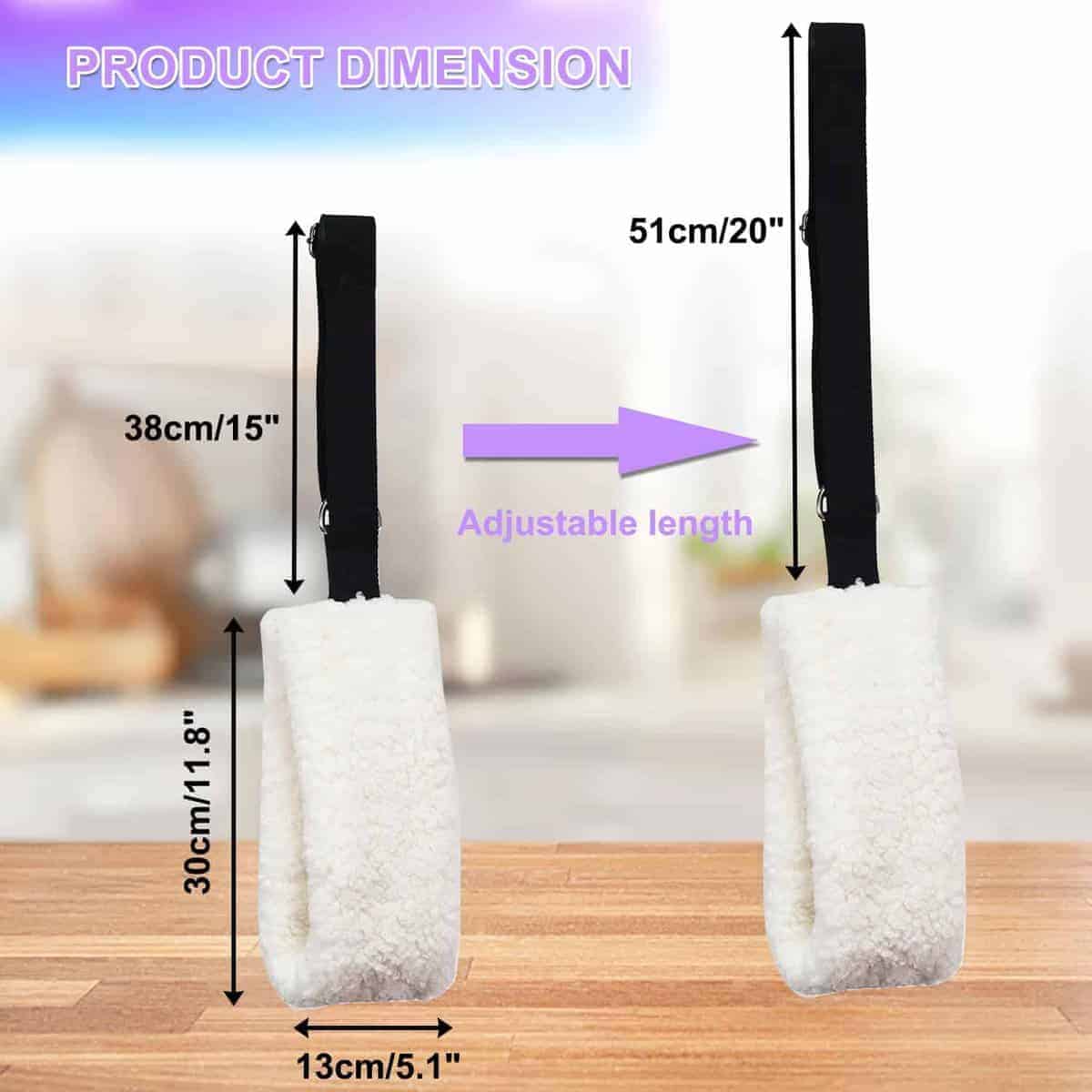 Correas de Peluche Ajustables Mountain Lights para Pilates - Imagen 3