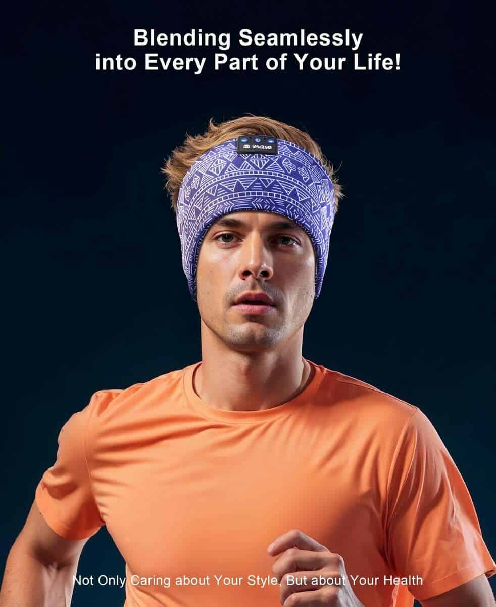 Audífonos Inalámbricos LOVE EYE Sleep Headband Bluetooth - Imagen 8