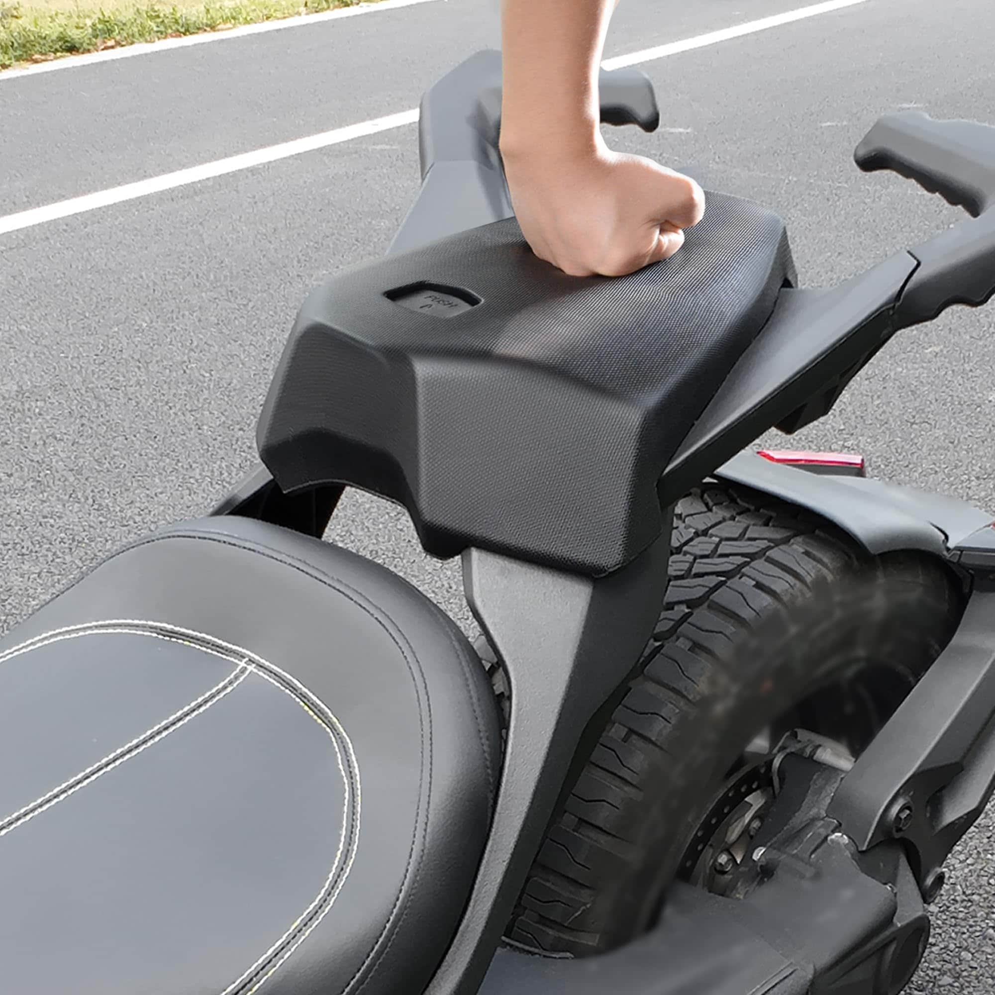 Asiento trasero para pasajero Hutexico con reposapiés - Imagen 5