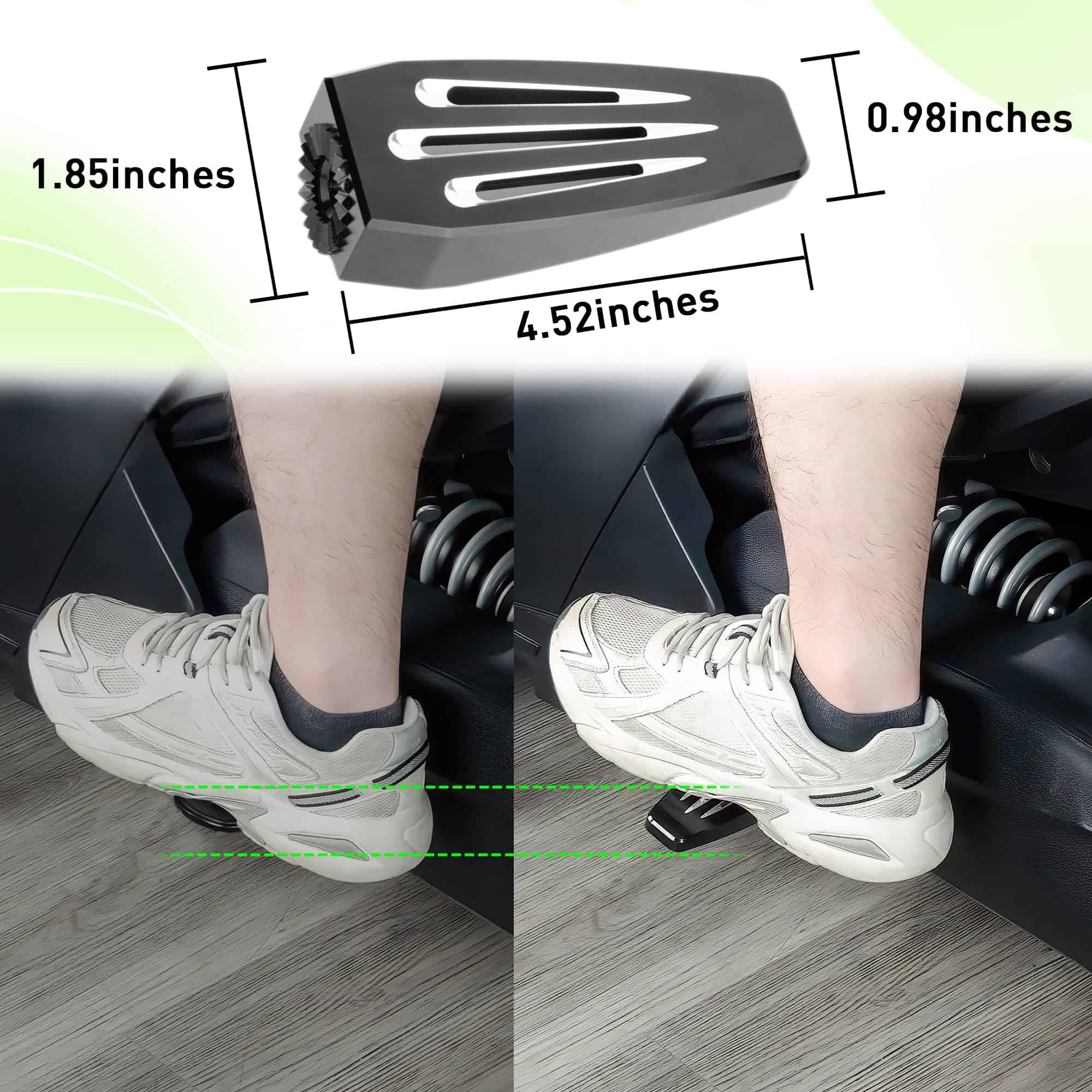 Asiento trasero para pasajero Hutexico con reposapiés - Imagen 9