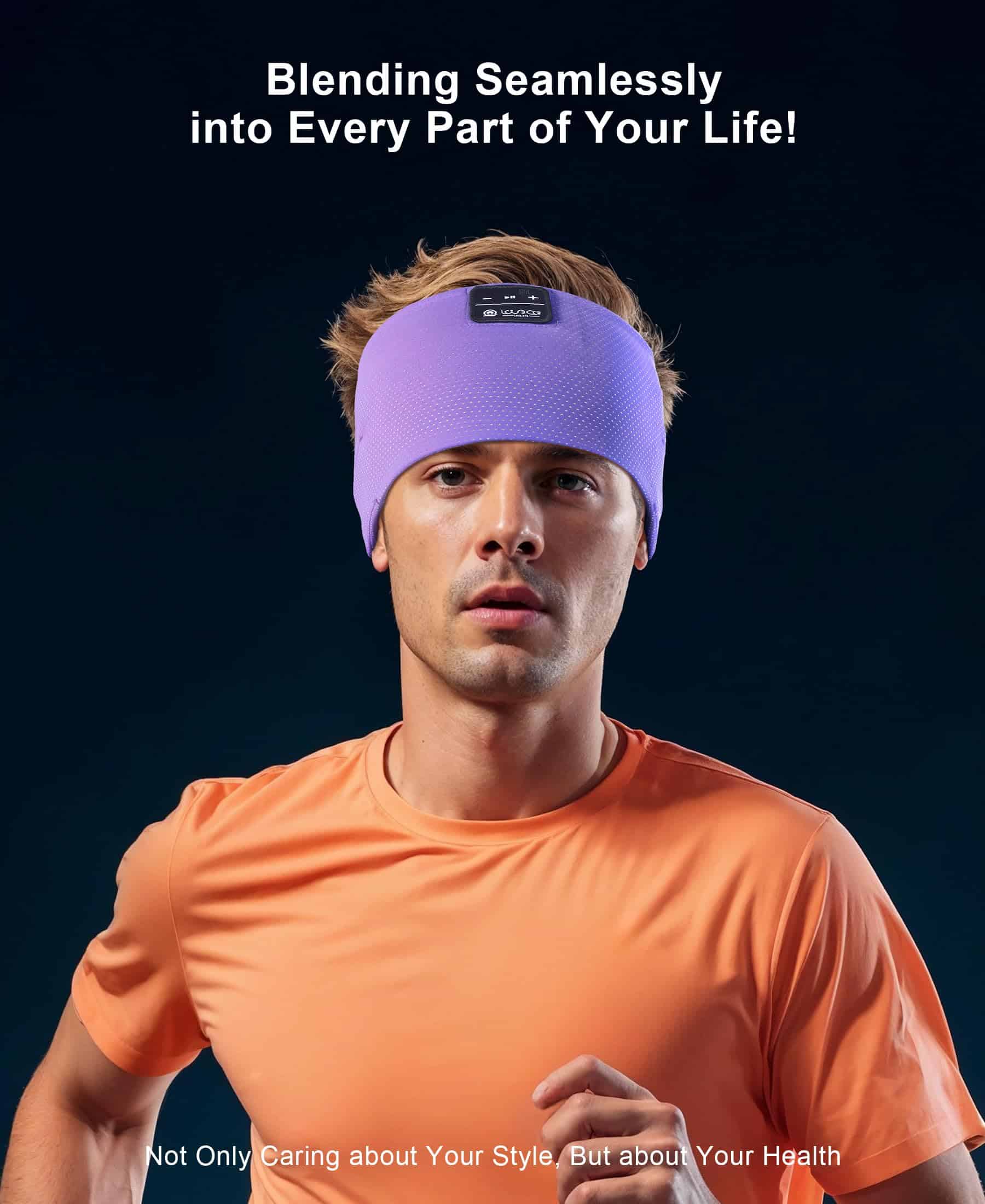 LOVE EYE Auriculares Inalámbricos Diadema para Dormir - Imagen 7