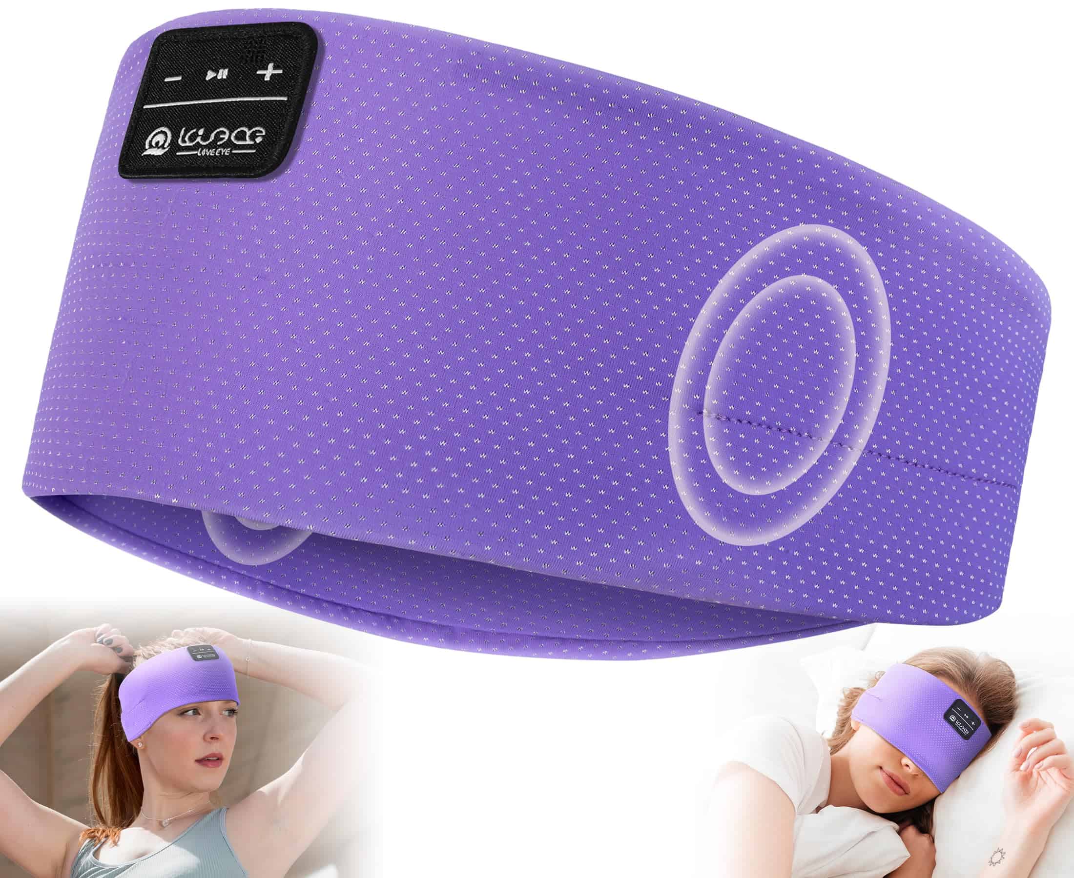 LOVE EYE Auriculares Inalámbricos Diadema para Dormir