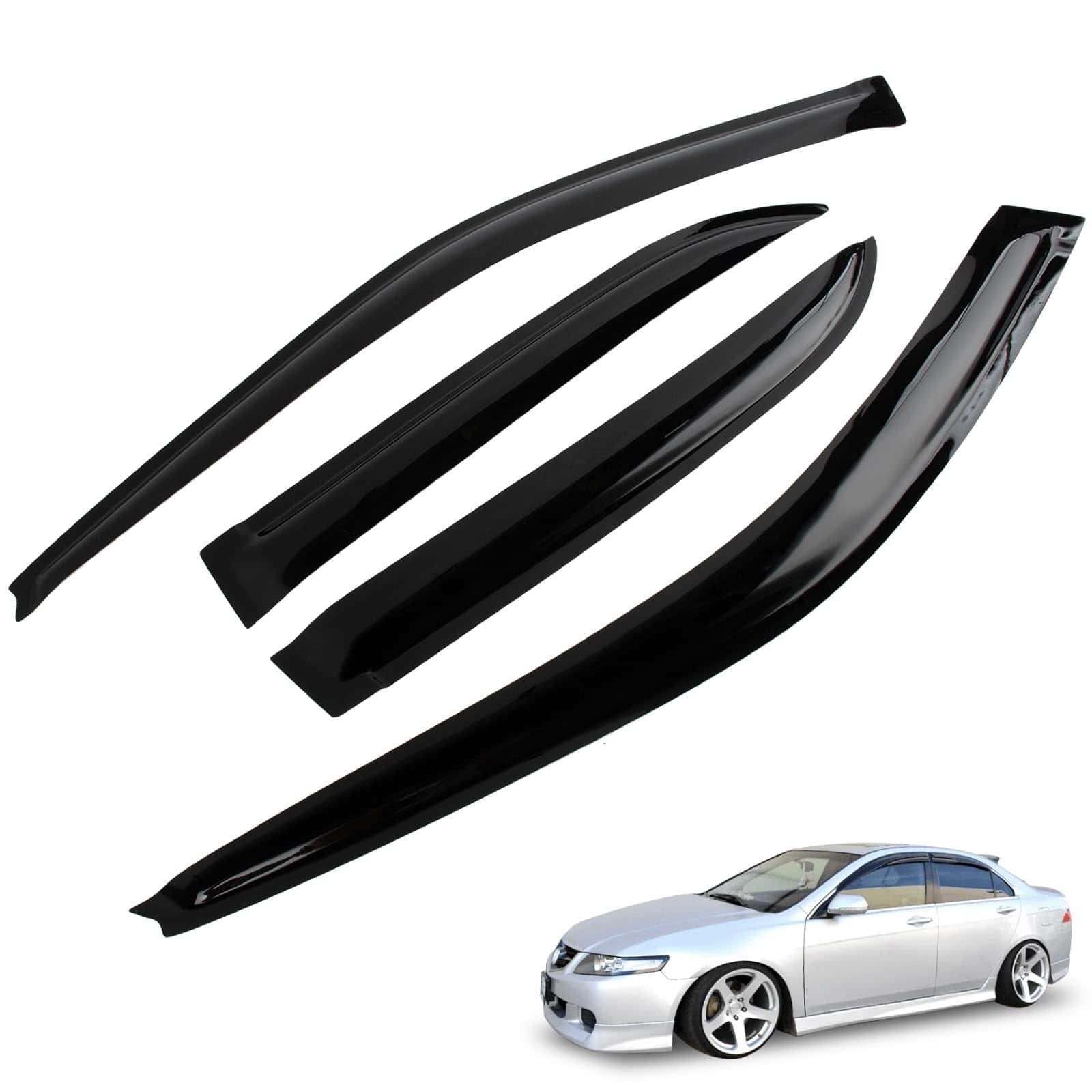 Deflectores de ventana compatibles con Honda Accord Sedán