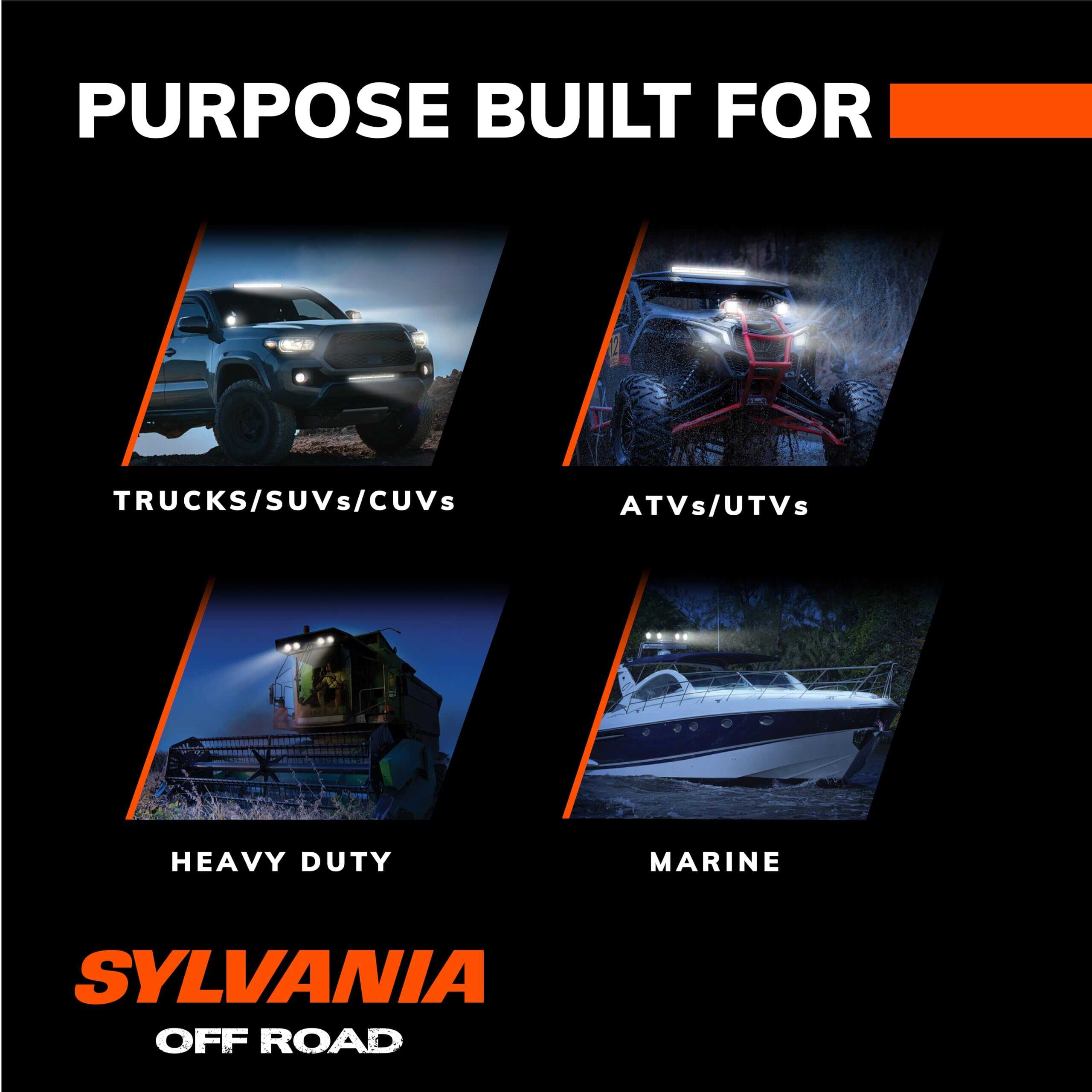 Barra de luz LED SYLVANIA Rugged de 10 pulgadas, Luz de - Imagen 8