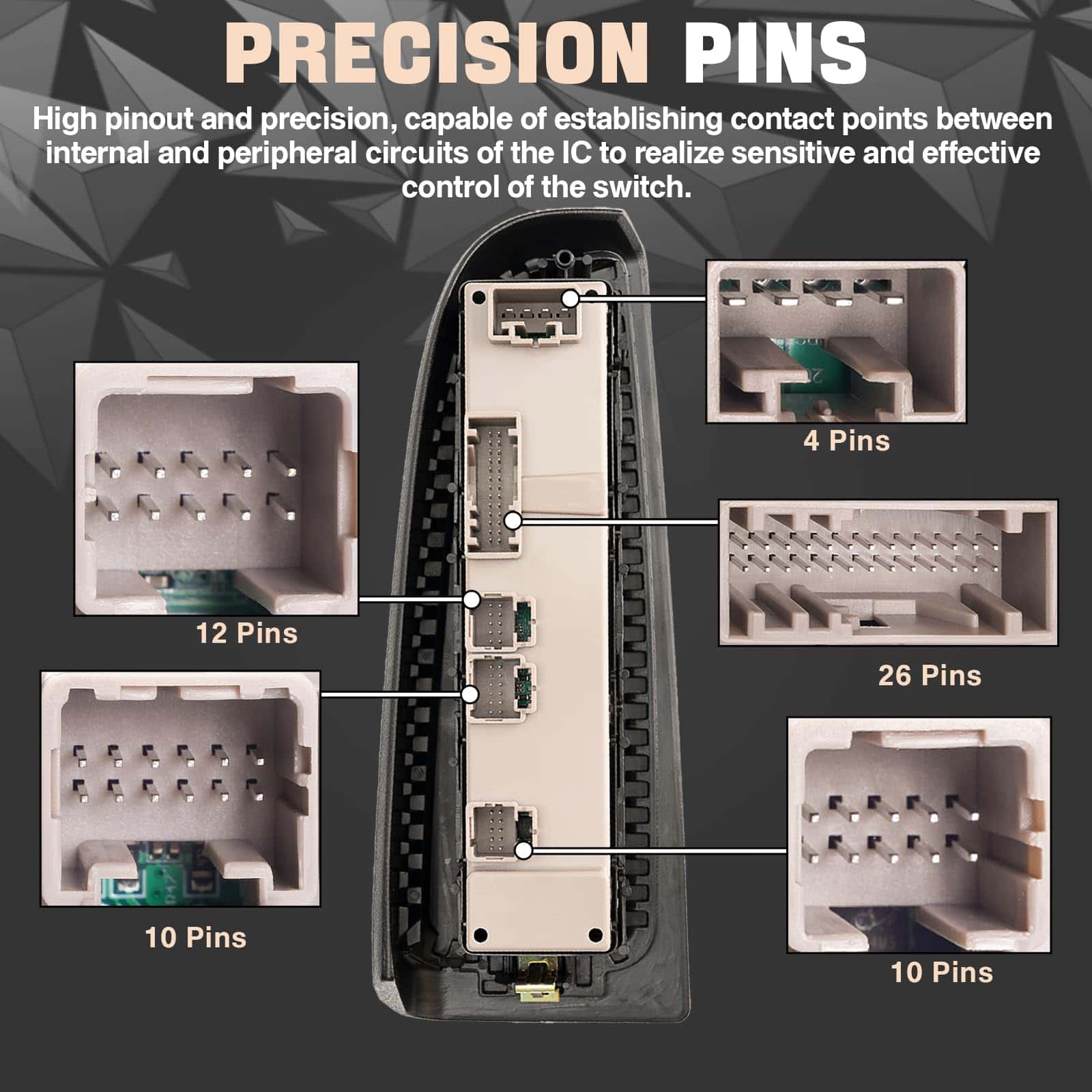 Interruptor maestro de control de cerradura de puerta de - Imagen 5