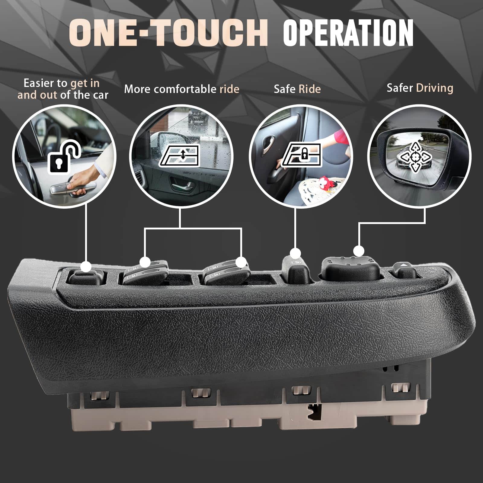 Interruptor maestro de control de cerradura de puerta de - Imagen 7