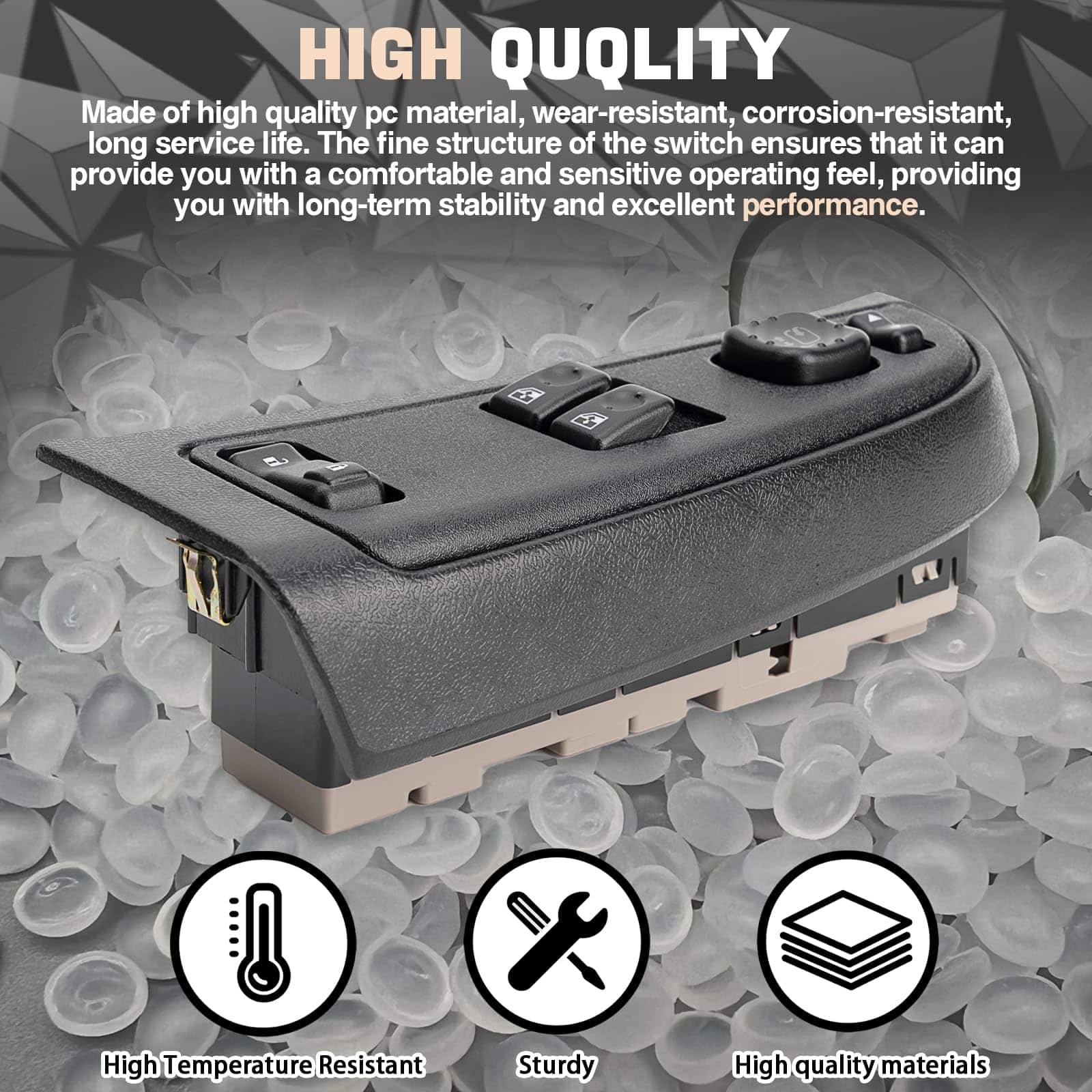 Cubierta de control de ventana eléctrica del maestro del - Imagen 6