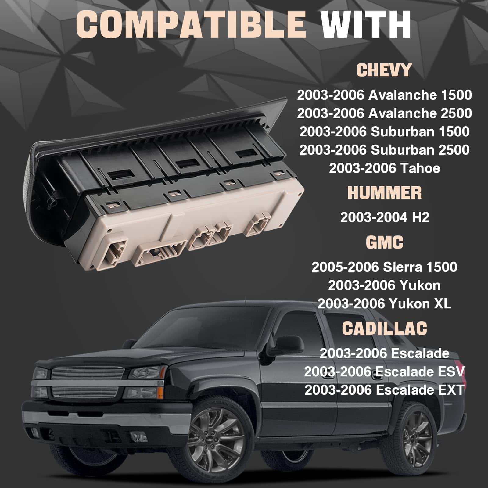 Cubierta del panel del interruptor de control principal de - Imagen 8