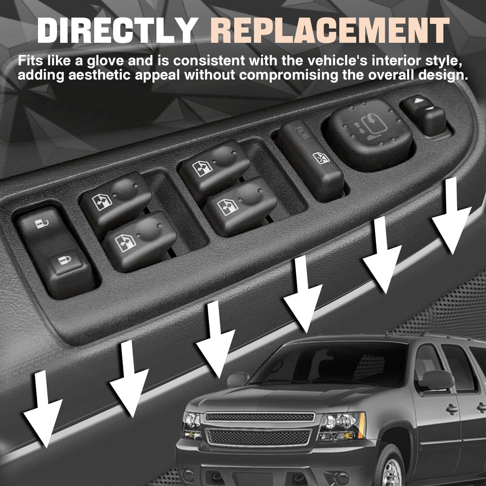 Cubierta del panel del interruptor de control principal de - Imagen 3