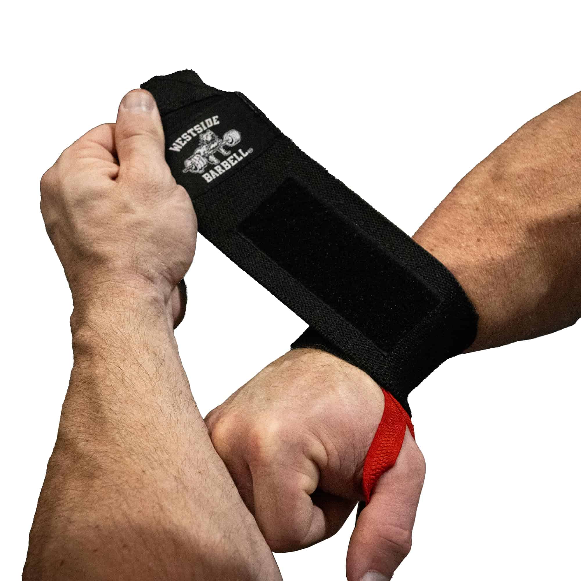 Westside Barbell Super Heavy Wrist Wraps - Paquete de 2,
