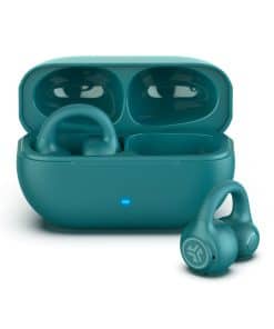 Audífonos Cocidos JLab Flex, Teal, Diseño de Puño con Clip,