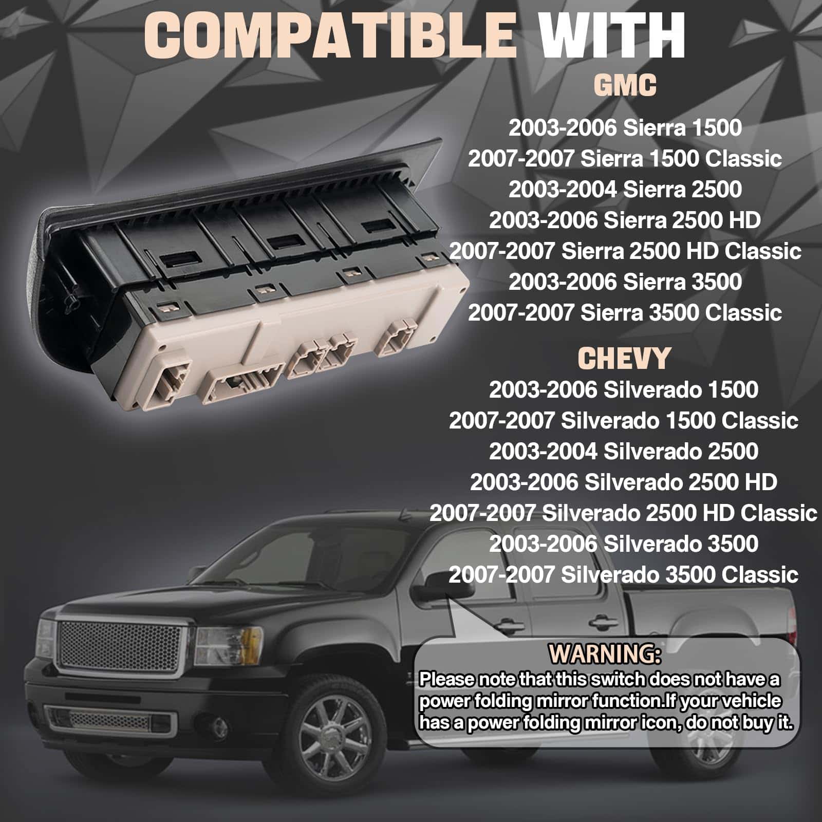 Panel de control del interruptor maestro de ventanas - Imagen 7