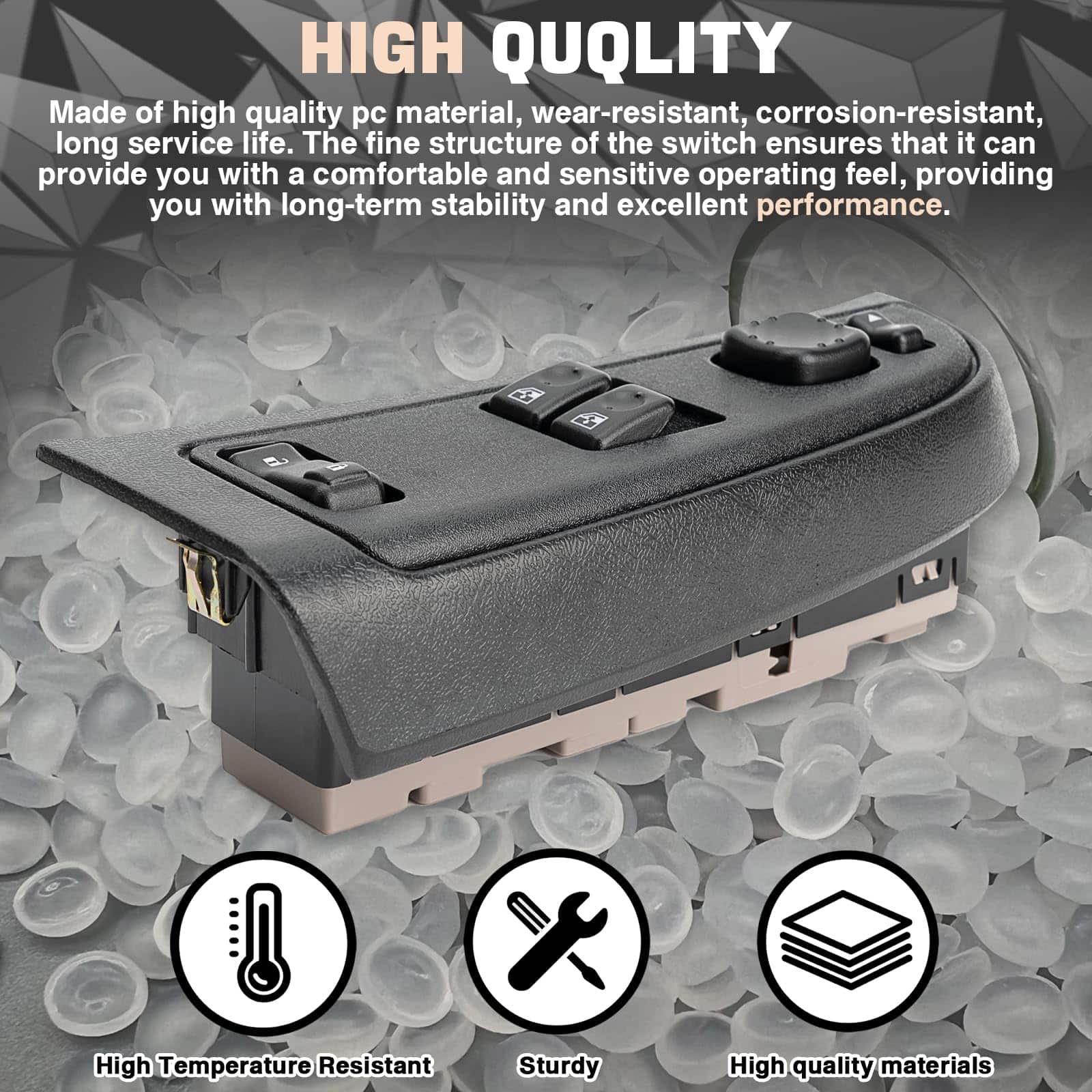 Panel de control del interruptor maestro de ventanas - Imagen 3