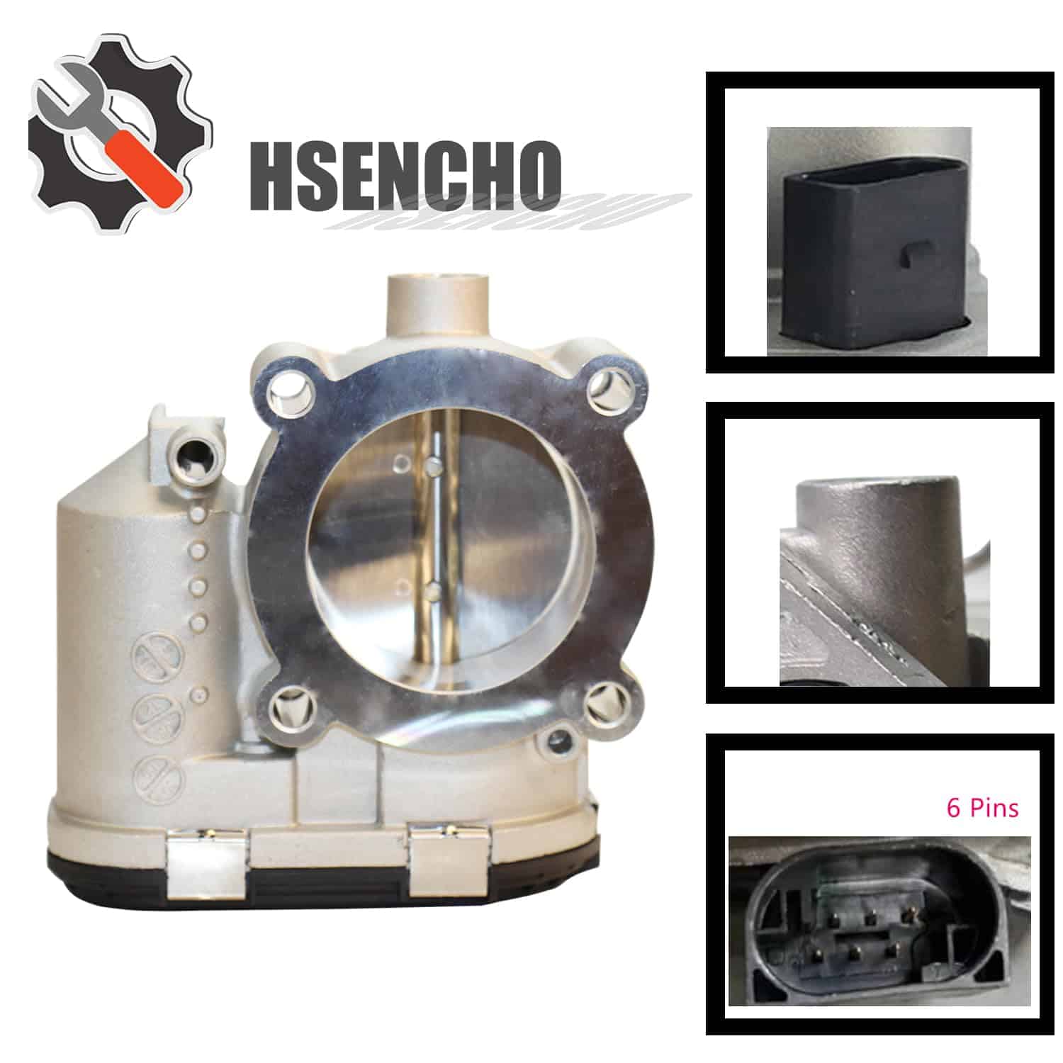 Cuerpo del acelerador HSENCHA compatible con UAZ HUNTER - Imagen 3