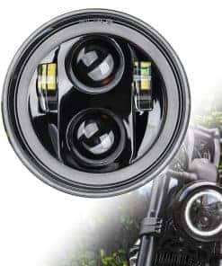 SINLIRU Faro Delantero LED para Motocicleta 5.75 Pulgadas