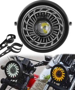 Faro Delantero LED para motocicleta SINLIRU 5.75 pulgadas