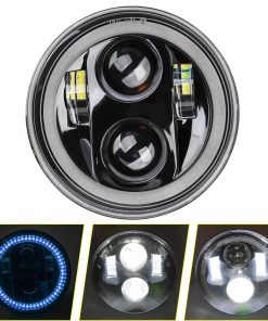 SINLIRU Faro Delantero LED para Motocicleta de 5.75