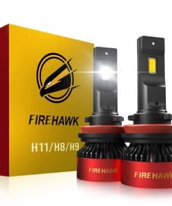 Bombillas LED Firehawk H11/H8/H9/H16 40000LM 6000K Blanco