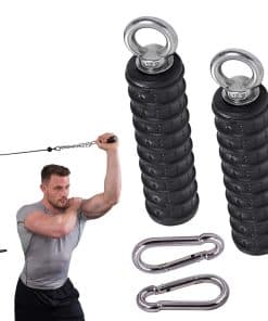 Mango de cuerda ergonómico Zicolor para polea de polea de