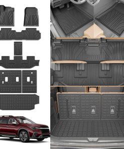 Thinzyou Tapetes de Piso Compatible con Subaru Ascent