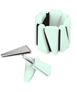 Pesas de muñeca y tobillo para mujeres y -Verde Menta