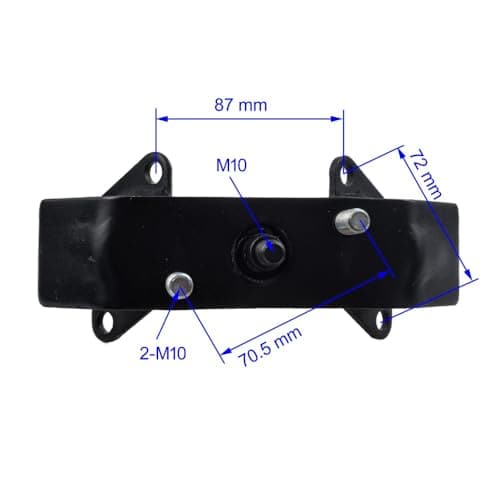 Juego de 4 soportes de motor y transmisión Compatible con - Imagen 5