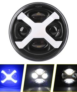 Faros de motocicleta SINLIRU estilo X de 5.75 pulgadas
