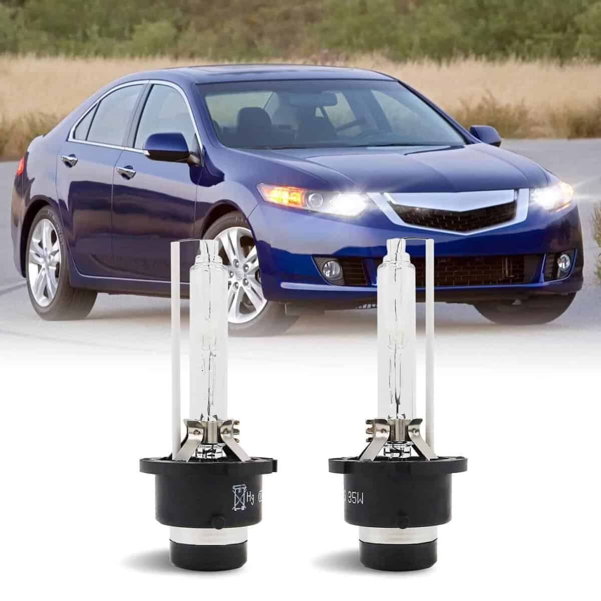 Bombillas de faros D2S Xenon HID 6000K -uete de 2