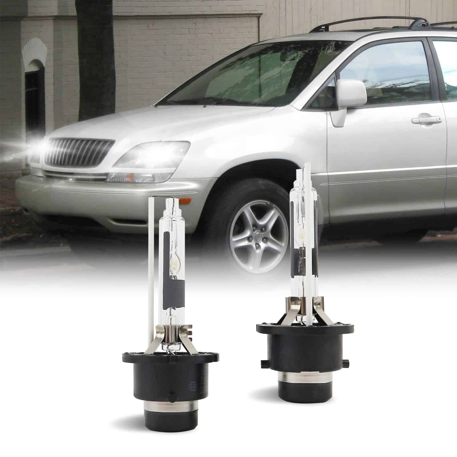 Bombillas de faros de xenón HID Tivora D2R 6000K blanco