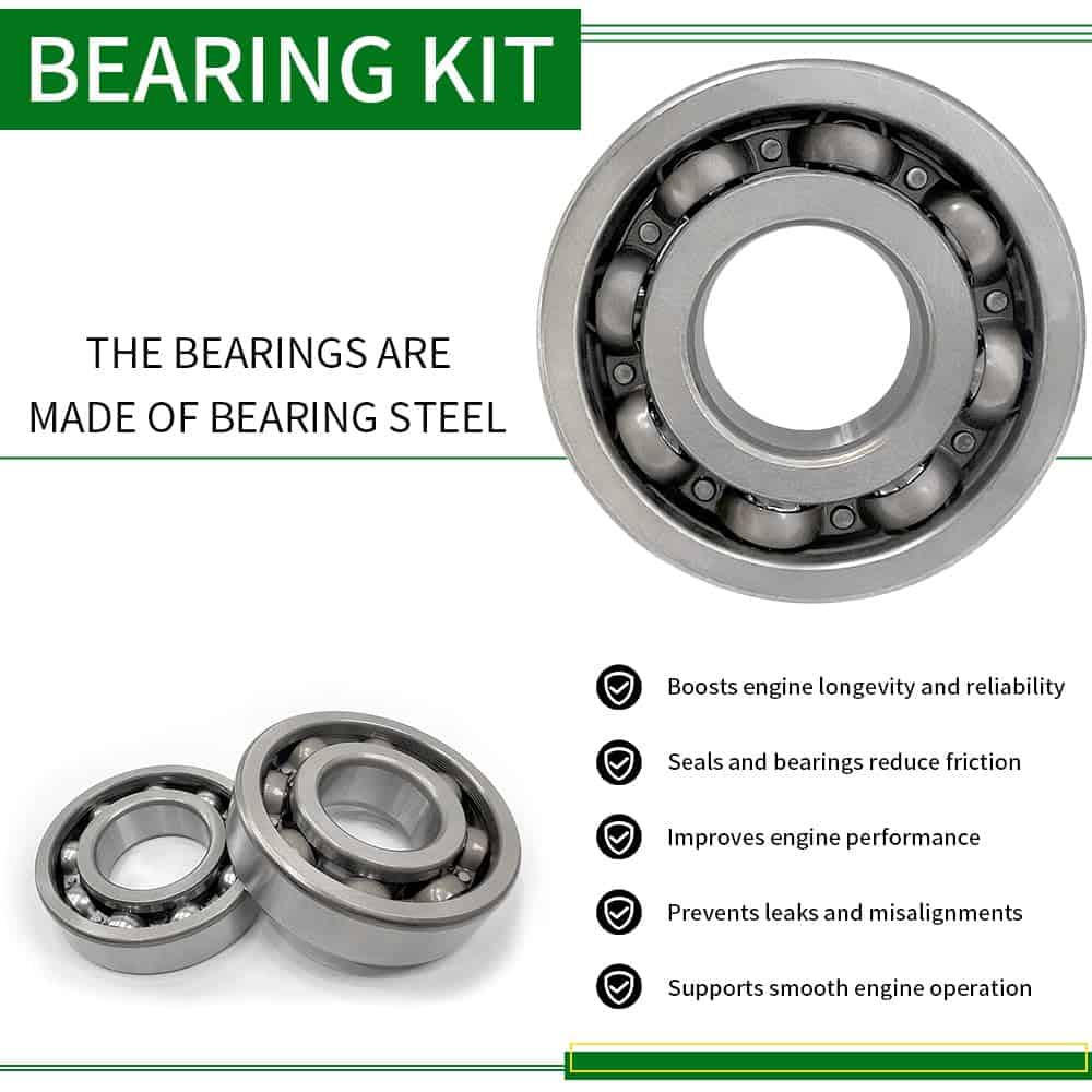 Kit de Cojinete de Cigüeñal y Sello WEICHENGXIN G1 & G3 - Imagen 3