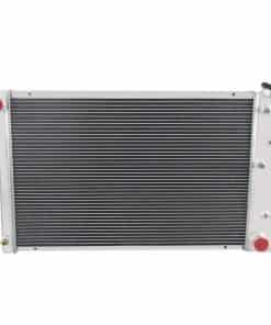 Radiador de aluminio de 4 filas compatible con Chevy GMC