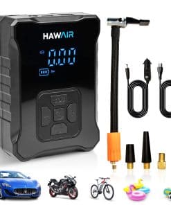 Inflador de neumáticos portátil Hawair para Neumáticos de