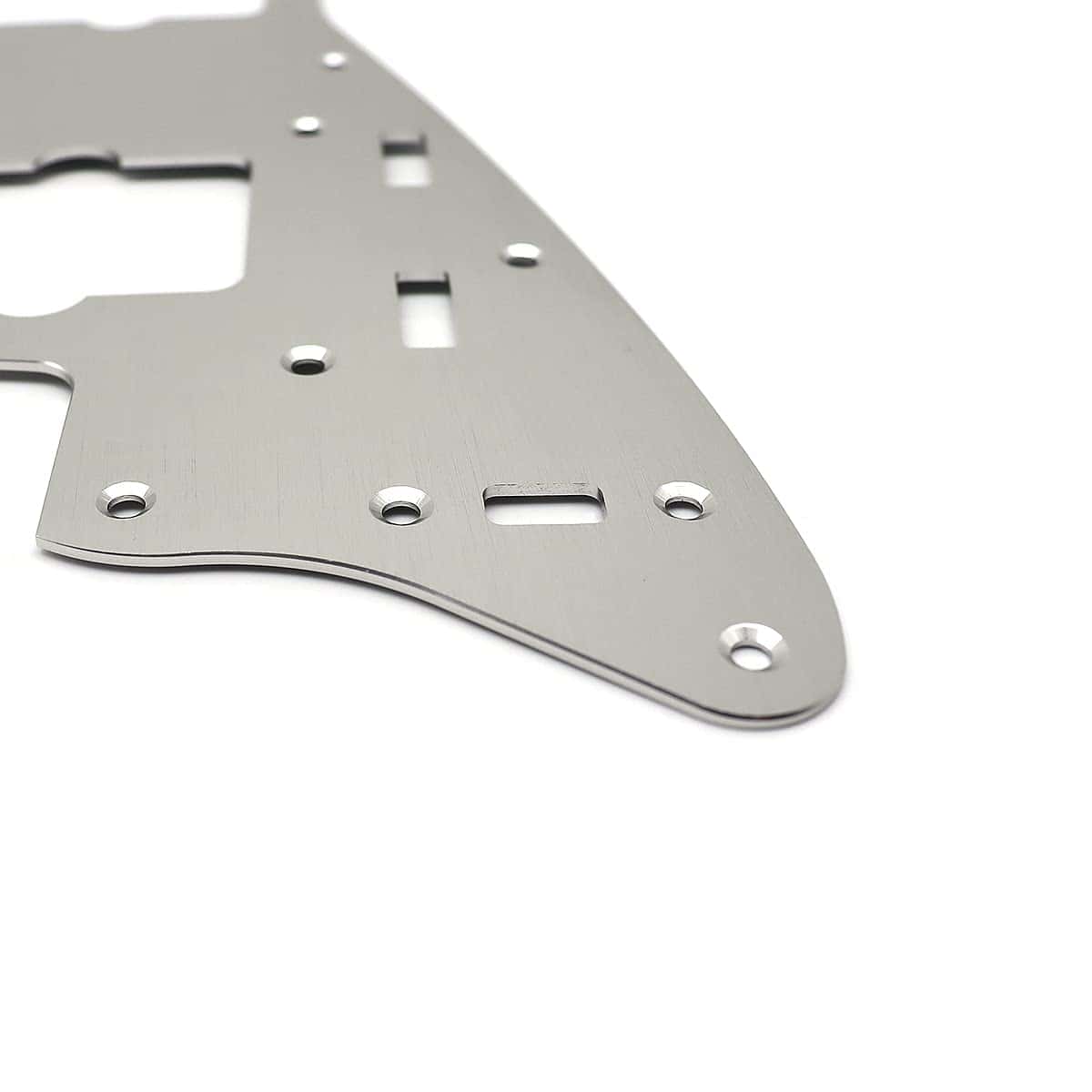 Pickguard de guitarra eléctrica de aluminio -Plata - Imagen 6