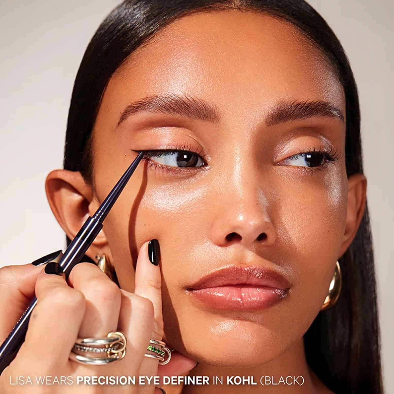 Kevyn Aucoin Precision Eye Definer + pincel, color negro - Imagen 6