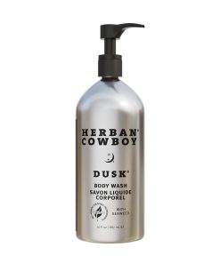 Herban Cowboy Body Wash, Aroma Rico a Colonia, Enriquecido