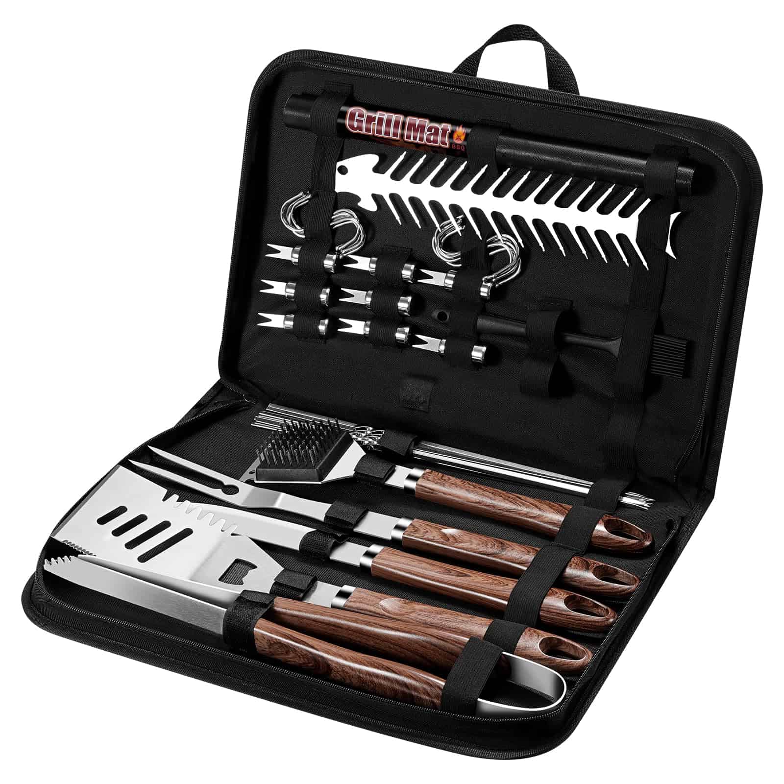 Juego de Parrilla Nuovoware, 38 Piezas de Accesorios para