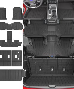 Juego de tapetes para piso de 7 y 8 asientos y tapete de