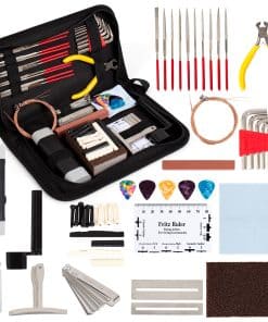 Kit de 72 herramientas para la reparación de guitarras con