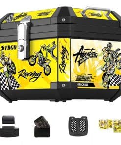 Maleta Maletero para Motocicleta Xinpinzhou 45L, Caja de