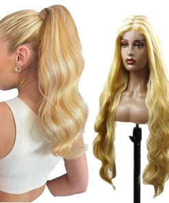 Peluca de Cierre de Encaje FuivJuix 4X4 Onda del Cuerpo