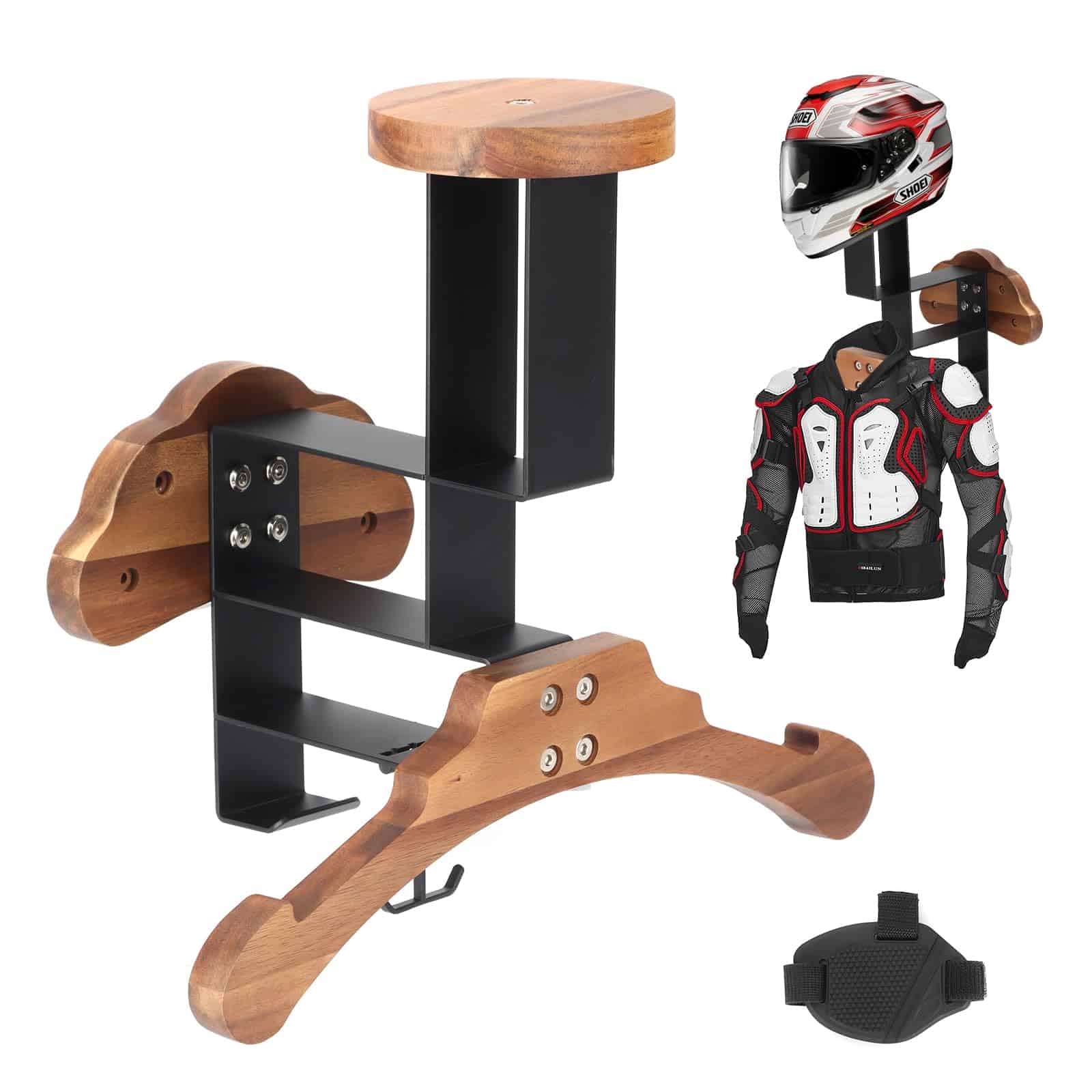 Soporte de Casco de Motocicleta Wall Mount Hook - Perchero