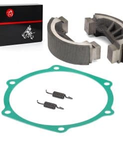 2x Juego de Zapatas de Freno con Resortes y Junta Para