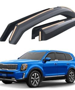 Deflectores de ventanas irrompibles -Humo Premium