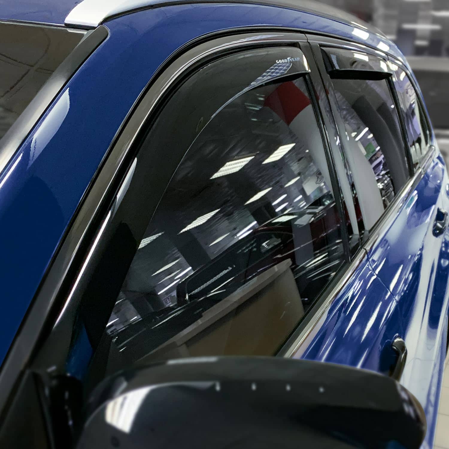 Deflectores de ventanas irrompibles Goodyear -Humo Premium - Imagen 6