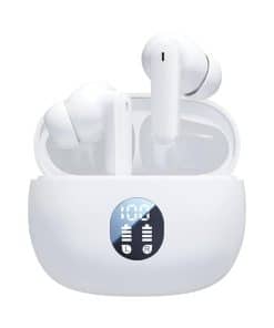 Audífonos inalámbricos, Bluetooth 5.4 -Blanco