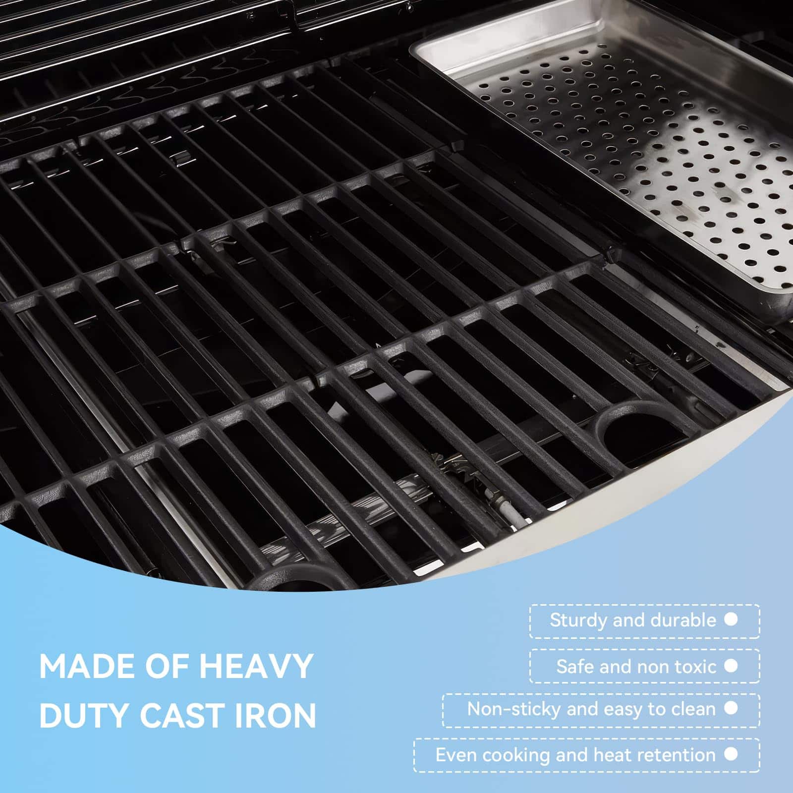 Parrillas FORYEYC de 17" para Charbroil Performance 5 - Imagen 5