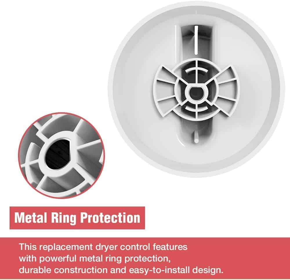 Kit de Temporizador de Secadora WE04X25586 y Perilla de - Imagen 4