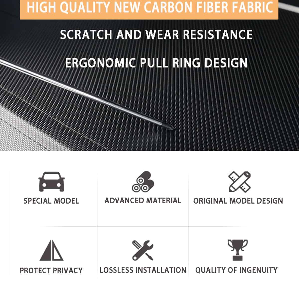 Cubierta de carga retráctil compatible con 2019-2024 Subaru - Imagen 6